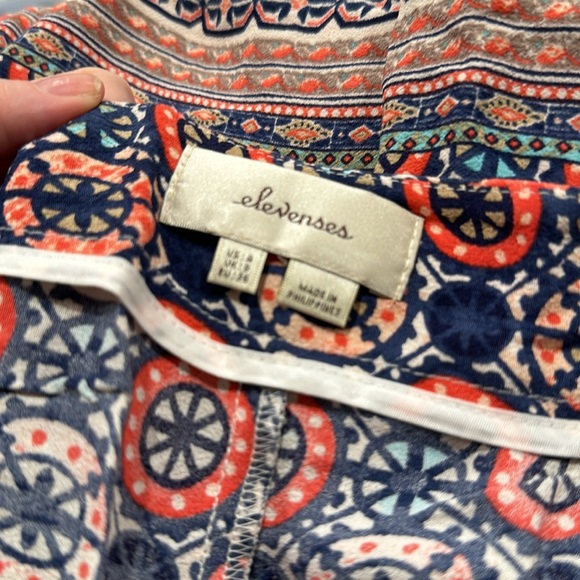 Anthropologie Elevenses wide leg pants size 4 - Picture 7 of 8